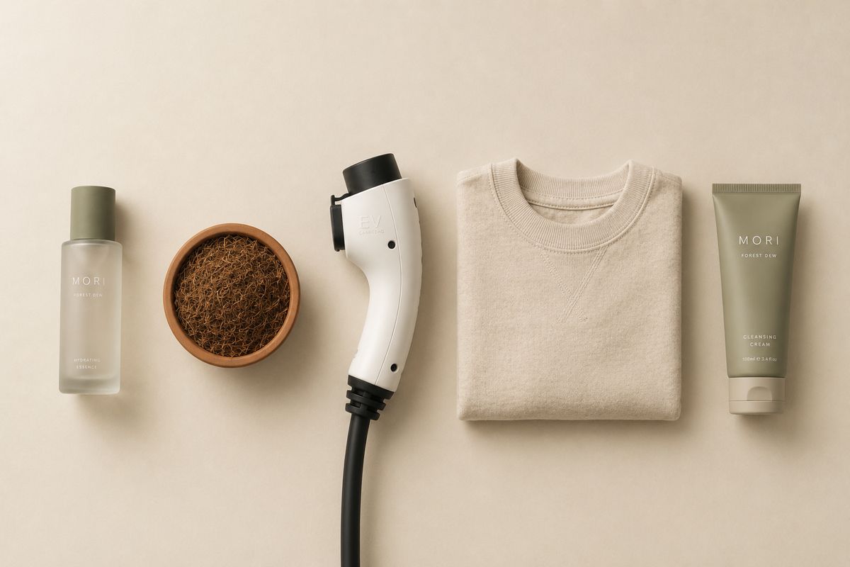 A selection of traded goods